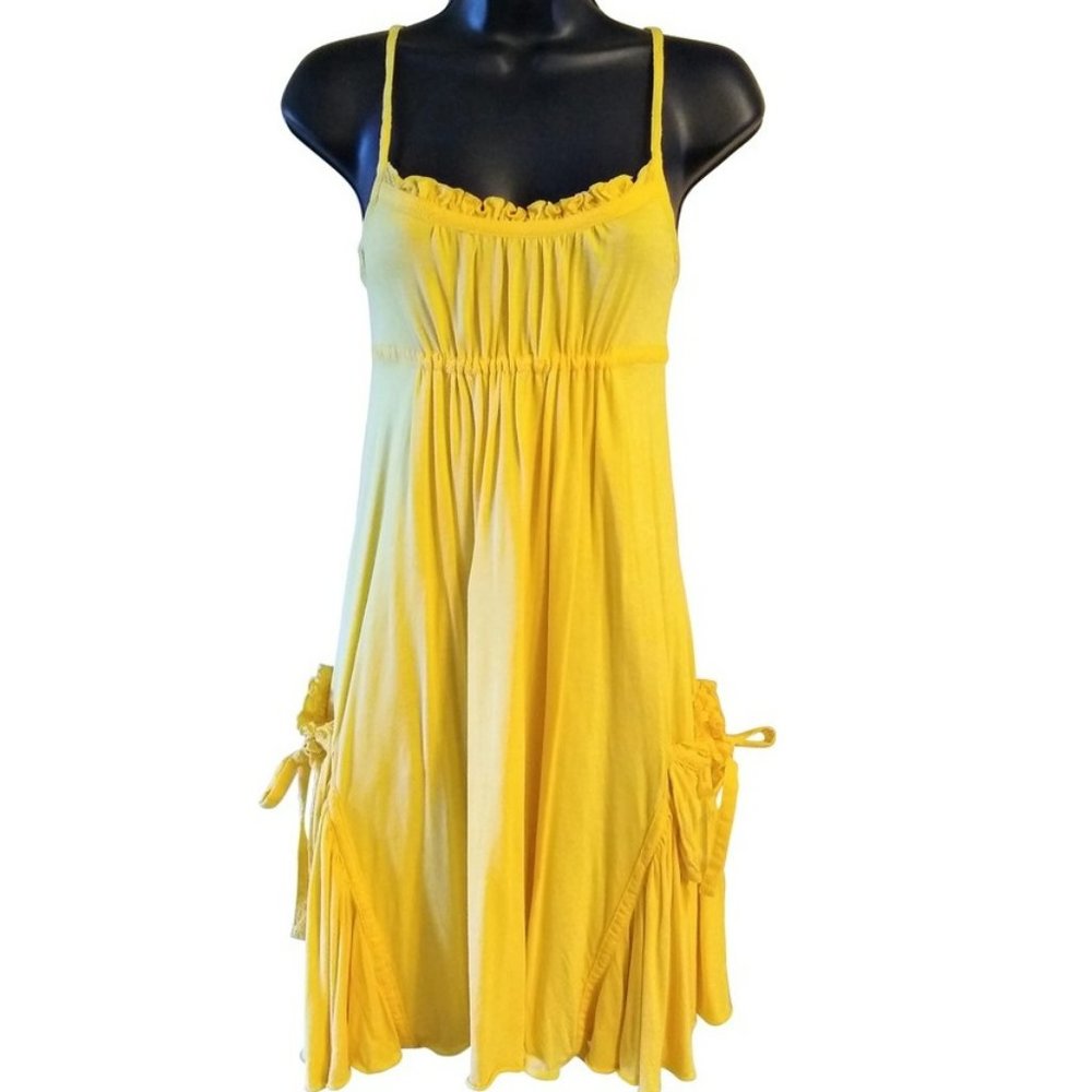 Juicy Couture Yellow Sundress / Cover Up Size XS (P)